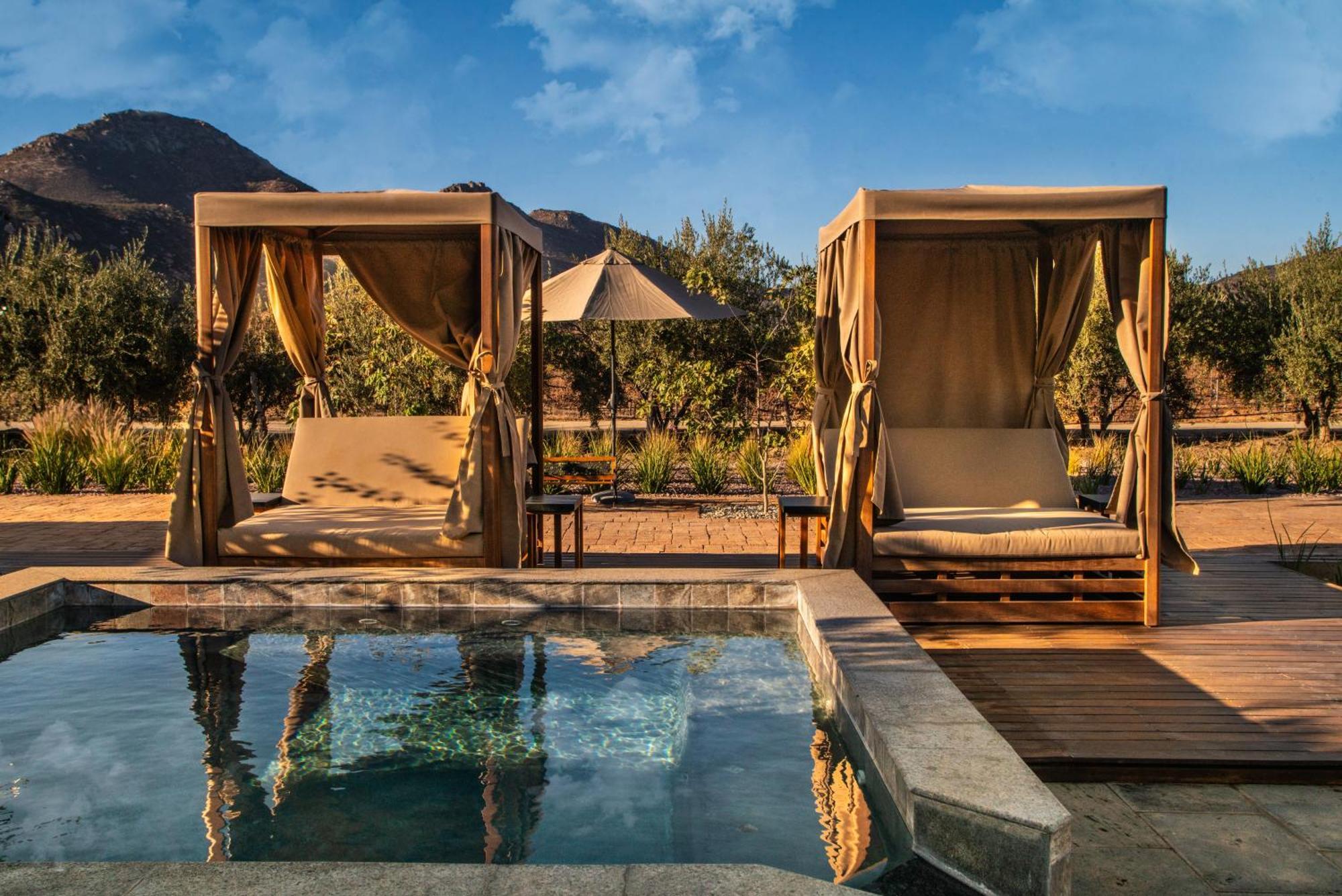 Hotel Flores De Sal-Валье-де-Гуадалупе Экстерьер фото