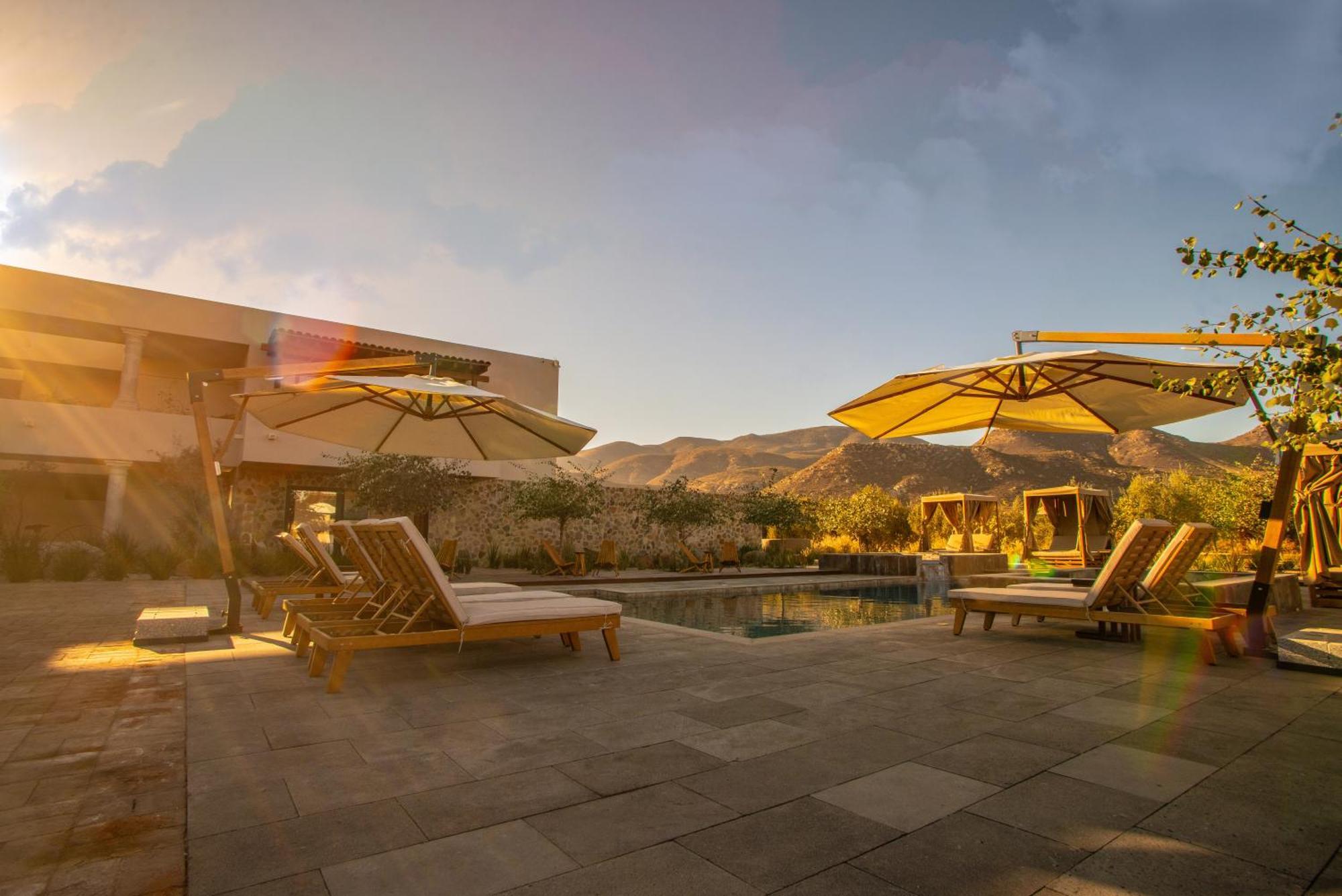Hotel Flores De Sal-Валье-де-Гуадалупе Экстерьер фото