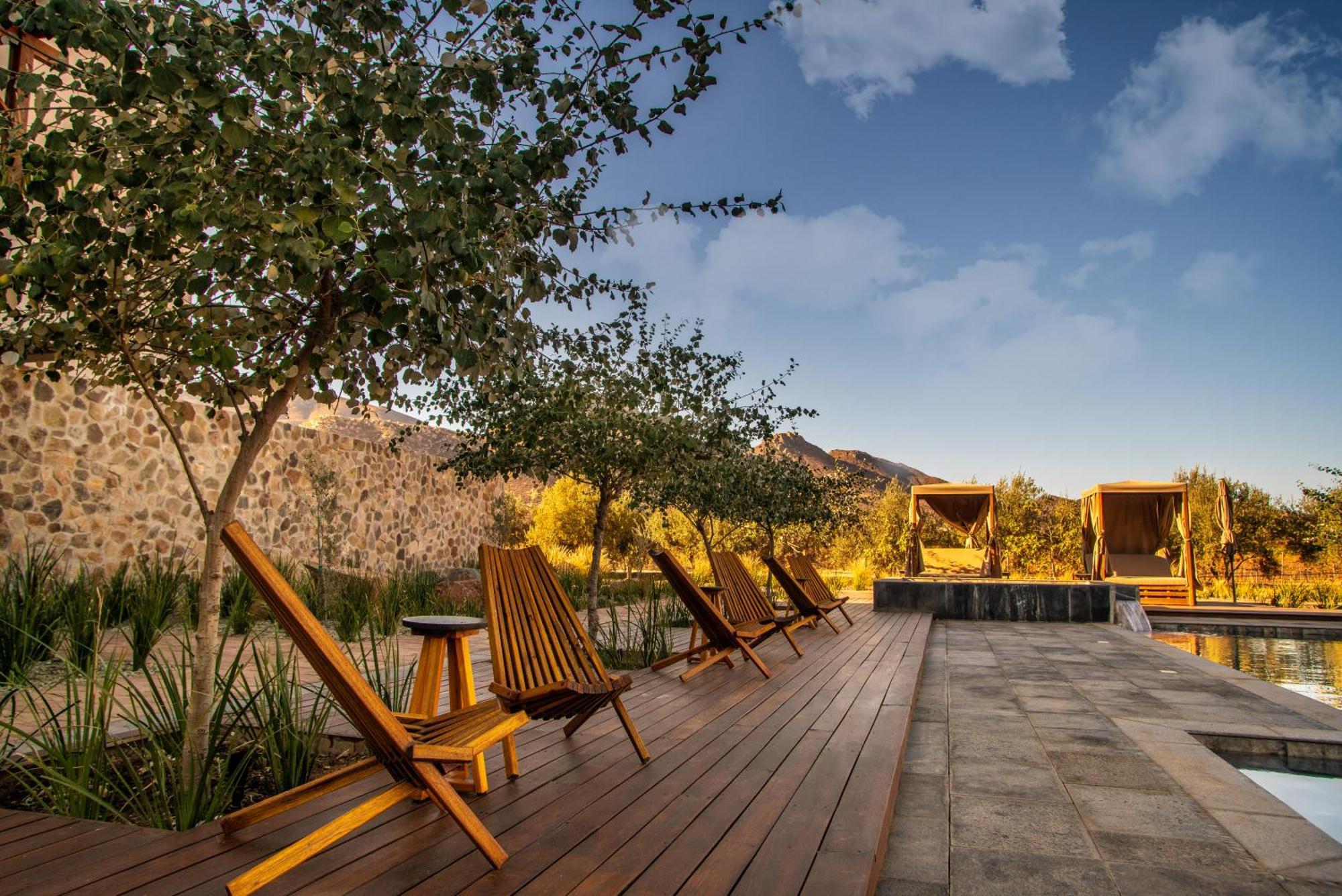 Hotel Flores De Sal-Валье-де-Гуадалупе Экстерьер фото