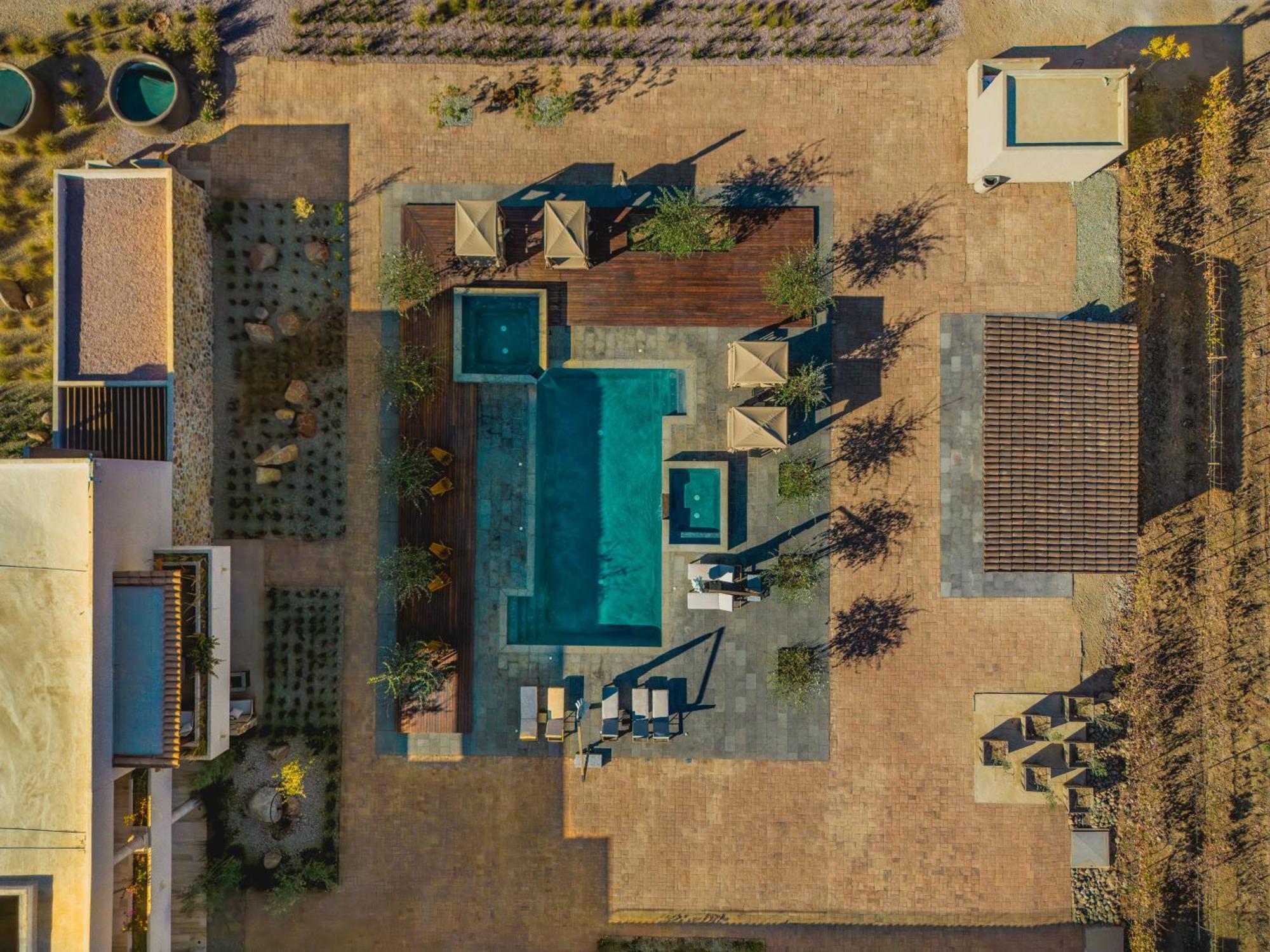 Hotel Flores De Sal-Валье-де-Гуадалупе Экстерьер фото
